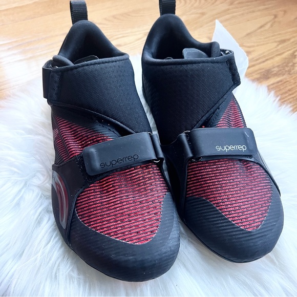 Nike Women's SuperRep Cycling Shoes Color: Black/silver/crimson - Picture 5 of 9